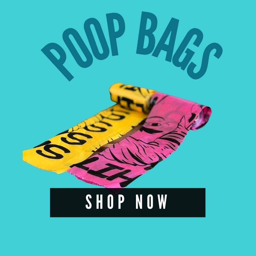 Happy Pups Pink- POOP & SCOOP Bag – Tatum's Tail Co.