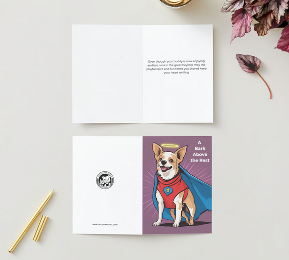 A Bark Above the Rest - Sympathy Card